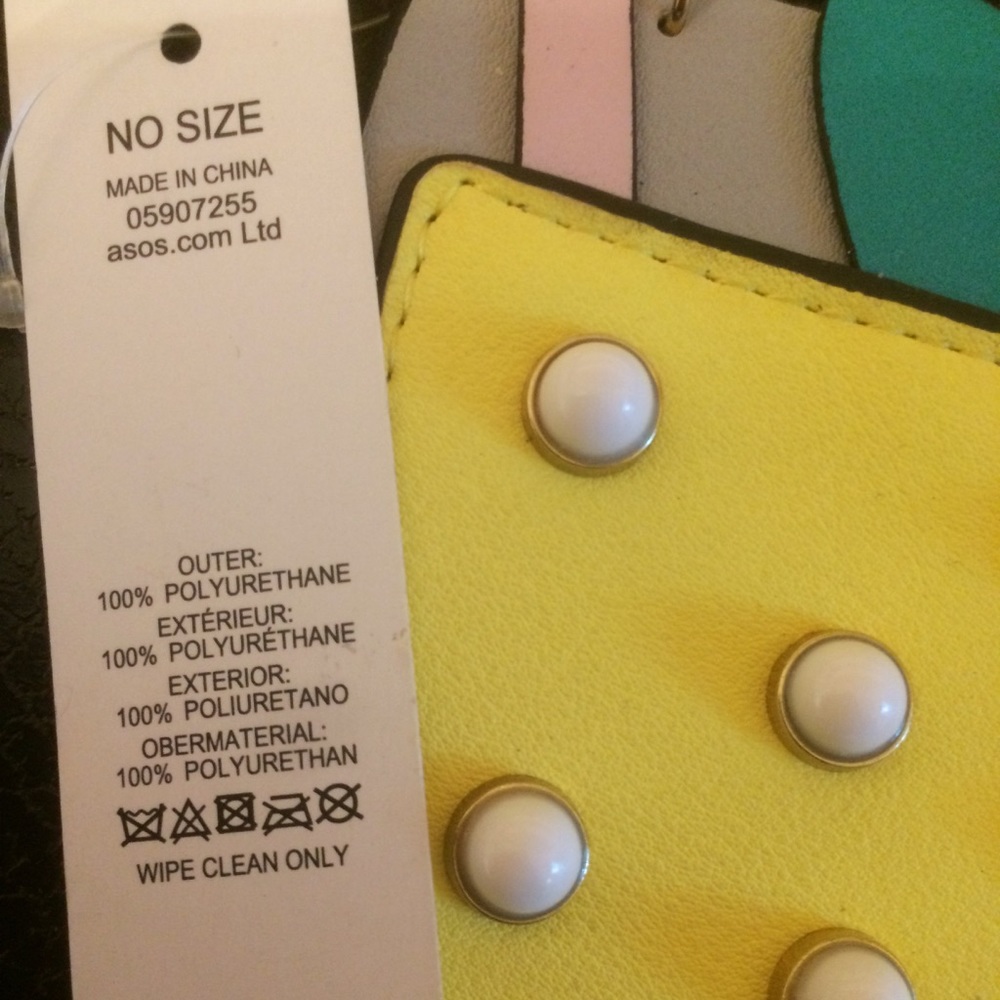 ASOS Bag Charm Key Ring - Picture 2 of 2